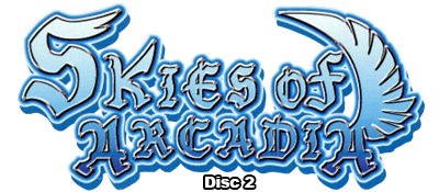 Skies of Arcadia logo for Sega Dreamcast